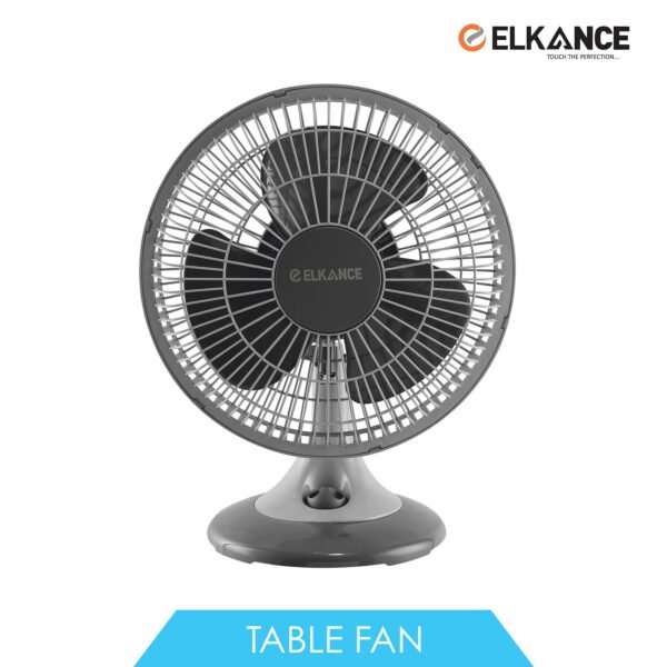 High-Speed Swift Table Fan | 75 W, 2200 RPM |Powerful Airflow, Durable Design | Ideal for Office, Home & Shop (Grey)
