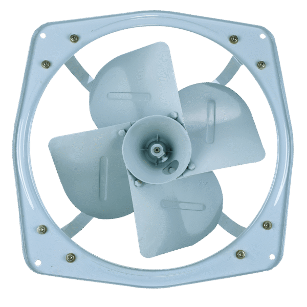 Industrial Heavy-Duty Exhaust Fan | 200 W, 1400 RPM | Superior Ventilation for Industrial, Commercial & Home Use (Glacier Grey)