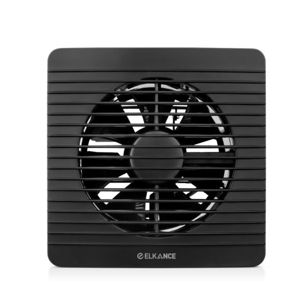 Axial Fan Turbo 6 Inchi 150MM for Morden Kitchen Bathroom and Office Efficient Air Circulation With BLDC Motor Power Consumption 7 Watt (Black)