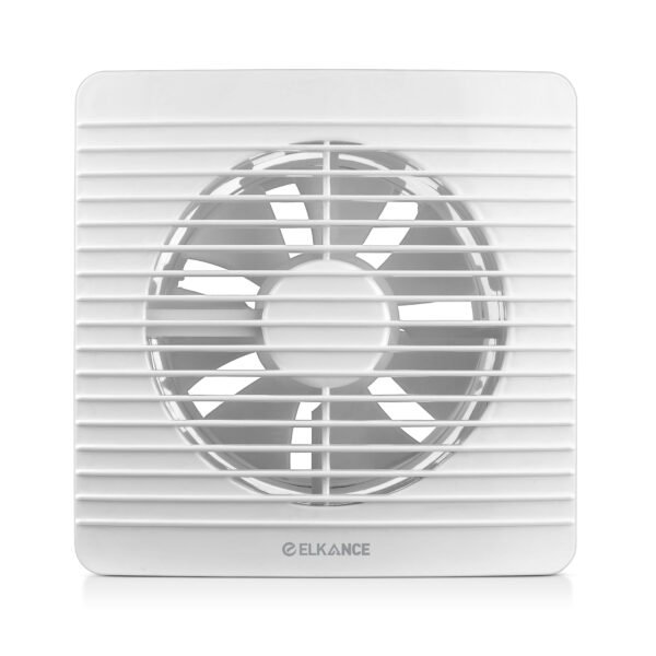 Turbo Axial 150mm (6 Inches) Exhaust Fan With Mosquito Mesh | BLDC Motor | 7W, 2400 RPM | Ideal for Bathroom, Kitchen & Office | ABS PP Plastic Body, Easy-Clean